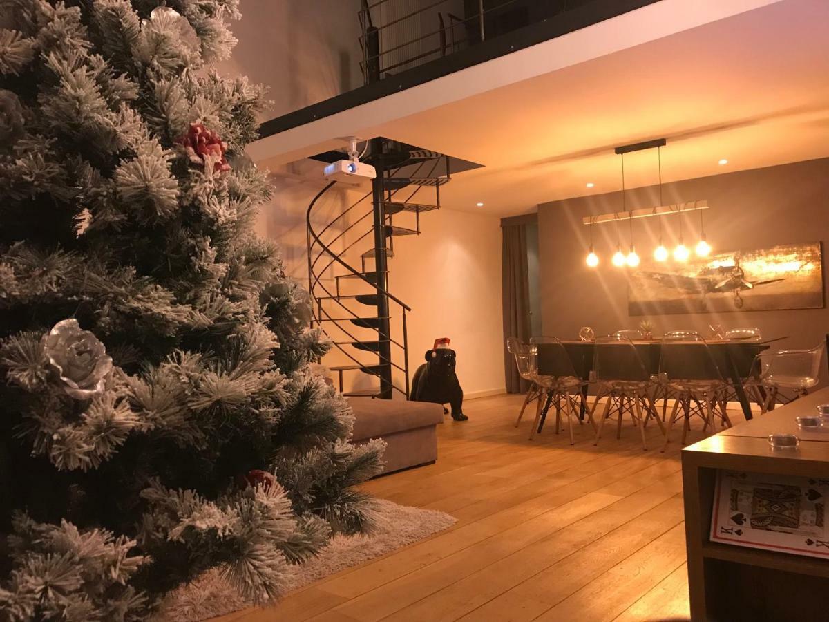 Apartament Luxury Loft Duplex Penthouse Of 190M2 & Free Parking ! Bruksela Zewnętrze zdjęcie